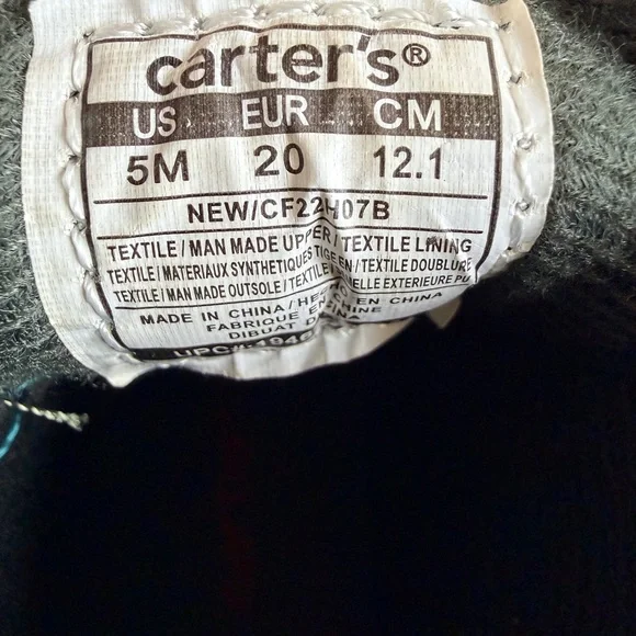 Carter's Kids' Orange and Blue Rain Boots - Picture 7 of 10